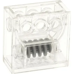 1x Lego Technic support d'engrenage 2x4x3 transparent blanc gris 41428... pas cher