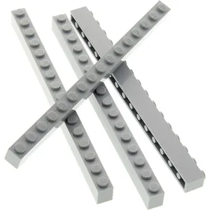 4x Lego Bau Bau Stein 1x1616x1 neu-hell grau Basic Star Wars 75159 421... pas cher