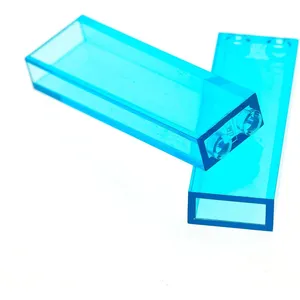2x Lego brique de construction 1x2x5 transparent bleu clair pilier 428...Vendu parkaufland