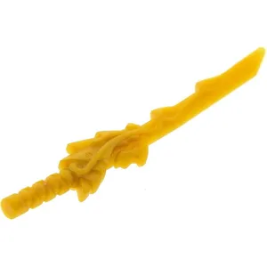 1x Lego Figurines Arme Dragon Épée Lame perle or Katana 4626501 93055Vendu parkaufland