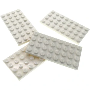 4x Lego plaque de construction 4x8 blanc plaque de base Star Wars 7509...Vendu parkaufland