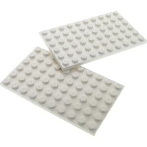2x Lego plaque de construction 6x10 blanc plaque de base Star Wars 589...Vendu parkaufland