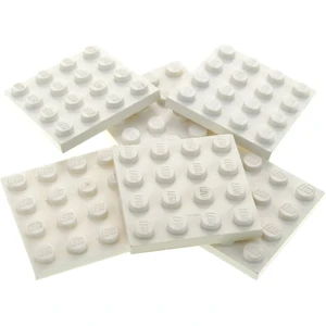 6x Lego panneau de construction 4x4 blanc carré de base Star Wars 6399 8037 41066 4243812 3031Vendu parkaufland