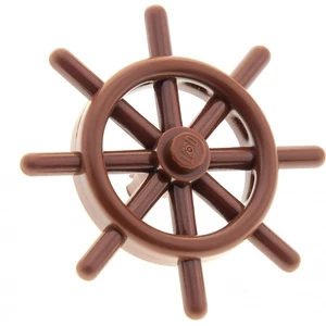 1x Lego Volant 2x4x4 rouge brun Pin avec fente bateau nautique 52395 4...Vendu parkaufland