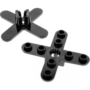 2x Lego rotor feuille noir 4 pales 5 diamètres coins ronds 247926 2479Vendu parkaufland