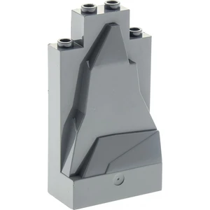 1x Lego Felsen Panele 2x4x6 neu-dunkel grau Stein 33458 54782 57512 47... pas cher