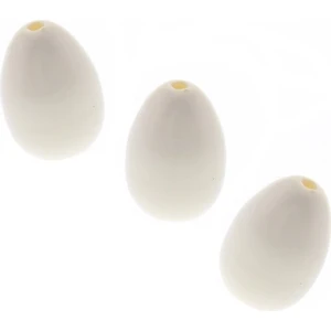 3x Lego Figurine Accessoires uf blanc avec trou en haut uf de poule no...Vendu parkaufland