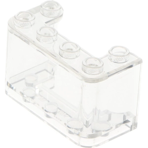 1x Lego Pare-brise 2x4x2 transparent blanc fenêtre cockpit voiture 351...Vendu parkaufland