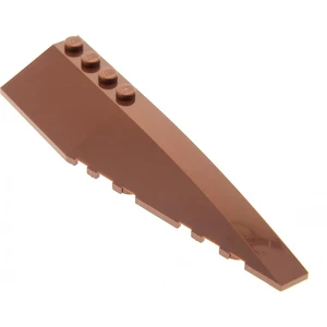 1x Lego brique de cale 12x3x1 rouge marron droite toit incliné 7752 76...Vendu parkaufland