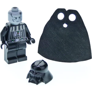 1x Lego Minifigure Star Wars Dark Vador noir casque étoile de la mort ... pas cher