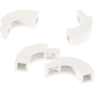 4x Lego pierre d'arc 1x3x2 blanc demi-arcs rond quart de cercle pont s...Vendu parkaufland