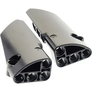 2x Lego Technic Panneaux Carénage 3/4 noir côté A/B 4541325 64683 6439...Vendu parkaufland