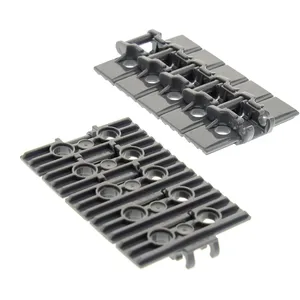10x Lego Technic maillons de chaîne 5x3x1 gris foncé tank maillon 4247...Vendu parkaufland