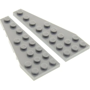 2x Lego aile plaque 8x3 nouveau-gris clair gauche droite Star Wars 752...