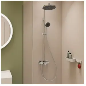 hansgrohe Activera S Colonne de douche avec mitigeur monocommande, 288... pas cher