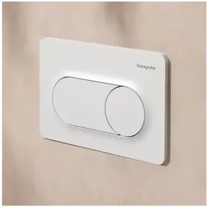hansgrohe iFrame Original S Plaque de déclenchement pour WC, 66002700, pas cher