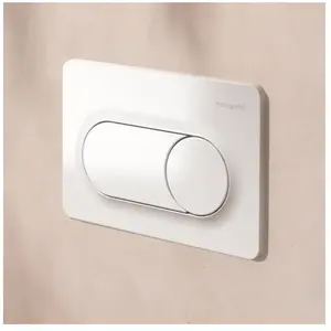 Hansgrohe iFrame Original S - Plaque de déclenchement, blanc 66002450 pas cher