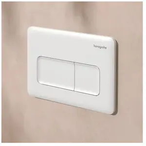 hansgrohe iFrame Original Q Plaque de déclenchement pour WC, 66001700, pas cher