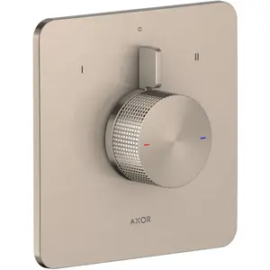 AXOR Citterio C Mitigeur monocommande, coupe cubique, pour baignoire et douche, 49451820, pas cher