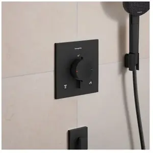 hansgrohe Ecostat Comfort E Mitigeur thermostatique bain-douche, 33716... pas cher