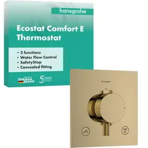 Comparateur de prix : Hansgrohe - Ecostat Comfort e Thermostat encastré pour 2