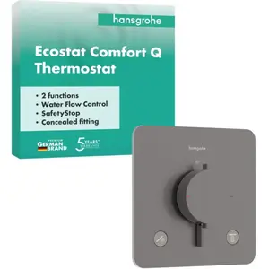 Comparateur de prix : hansgrohe Ecostat Comfort Q Thermostat encastré pour 2