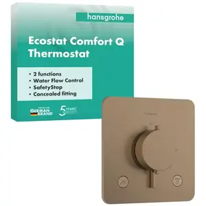 Hansgrohe - Ecostat Comfort q Thermostat encastré pour 2 pas cher