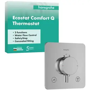 hansgrohe Ecostat Comfort Q Mitigeur thermostatique bain-douche, 33713... pas cher