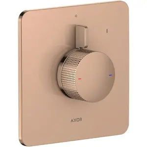 AXOR Citterio C Mitigeur monocommande, coupe cubique, pour baignoire et douche, 49651300, pas cher