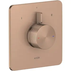 AXOR Citterio C Mitigeur monocommande, coupe cubique, pour baignoire et douche, 49451310, pas cher