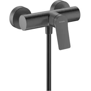 Hansgrohe Vivenis - Mitigeur De Douche, Chrome Noir Brossé 75623340 pas cher