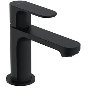 Rebris s - Robinet de lavabo, noir mat 72503670 - Hansgrohe pas cher