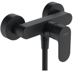 HANSGROHE 72640670 REBRIS S MITIGEUR DE DOUCHE 1 FONCTION NOIR MAT MON pas cher