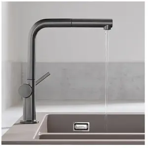 Hansgrohe M54 - Mitigeur d'évier Talis Avec Bec Extractible, Sbox, ChVendu paramazon