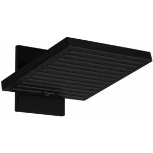 Pulsify e - Douche de tête, 3x3 cm, 2 jets, noir mat 24350670 - Hansgrohe pas cher