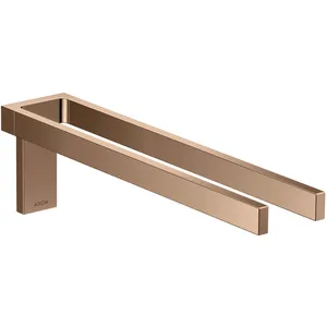 AXOR Universal Rectangular Barre porte-serviette de toilette, 42622300, pas cher