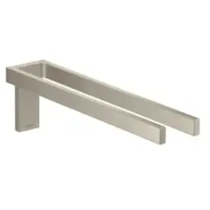 Hansgrohe AXOR Universal Rectangular Barre porte-serviette de toilette, 42622820, pas cher