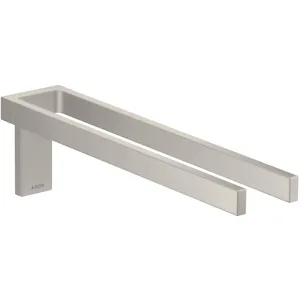 AXOR Universal Rectangular Barre porte-serviette de toilette, 42622800,