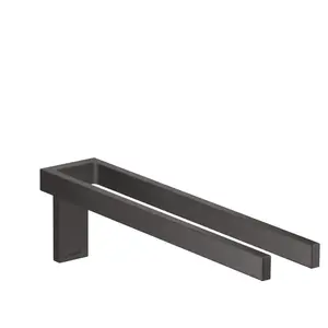 Hansgrohe AXOR Universal Rectangular Barre porte-serviette de toilette, 42622340, pas cher