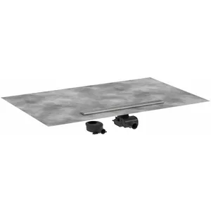 Comparateur de prix : hansgrohe RainDrain Allround Caniveau de douche, set complet DN 40/50,...