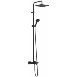 hansgrohe Vernis Shape Colonne de douche, Mitigeur thermostatique, avec bec de baignoire, 26900670,