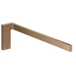 hansgrohe HTH Axor Uni. Rectangulaire 380mm, fixe, or rouge brossé pas cher