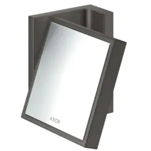 Comparateur de prix : AXOR Universal Rectangular Miroir cosmétique, grossissement x 1,7, 42649340,