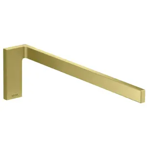 hansgrohe Axor Uni. Rectangulaire 380 mm, fixe, laiton brossé pas cher