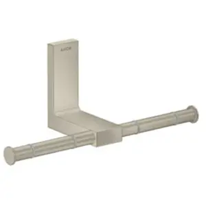 Hansgrohe AXOR Universal Rectangular Porte-rouleau de papier toilette, 42657820, pas cher