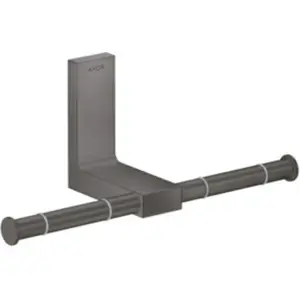 Hansgrohe AXOR Universal Rectangular Porte-rouleau de papier toilette, 42657340, pas cher