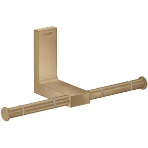 Hansgrohe AXOR Universal Rectangular Porte-rouleau de papier toilette, 42657140,Vendu paramazon