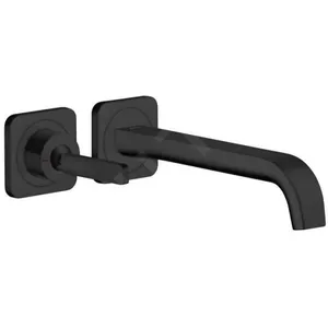 AXOR CITTERIO E - MITIGEUR DE LAVABO ENCASTRÉ, NOIR MAT 36106670 pas cher