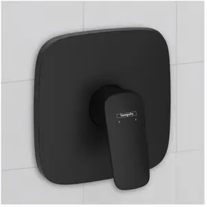 Hansgrohe Logis - Mitigeur De Douche Encastré, Noir Mat 71605670 pas cher