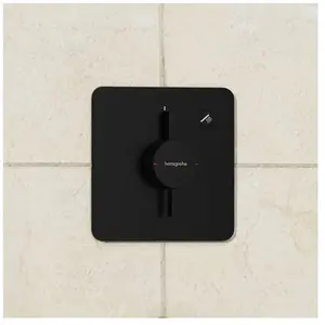 Hansgrohe Duoturn Q - Mitigeur De Douche Encastré, Noir Mat 75614670